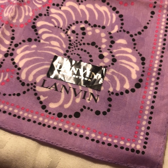 Lanvin collection handkerchief/scarf - Picture 3 of 7